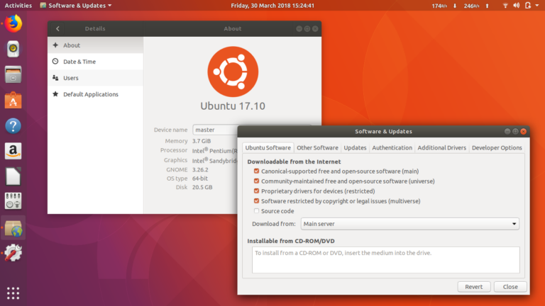 mirrors de ubuntu